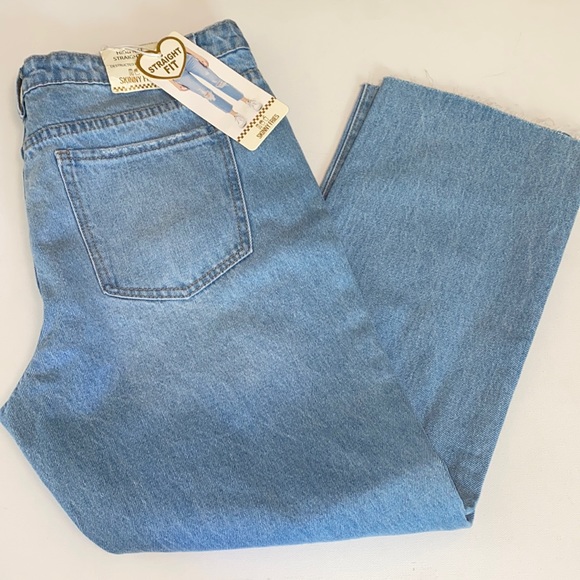 Skinny Fries Denim Denim - Highrise Skinny Fries Straight Fit Jeans NWT
